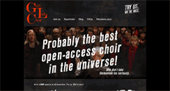 Desktop Screenshot of gurtlushchoir.com