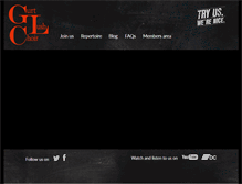 Tablet Screenshot of gurtlushchoir.com